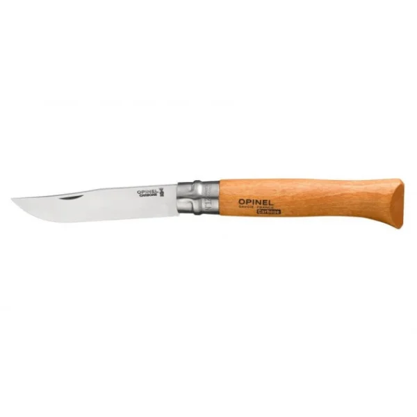 Couteau De Poche N°12 En Carbone Opinel beauté 1