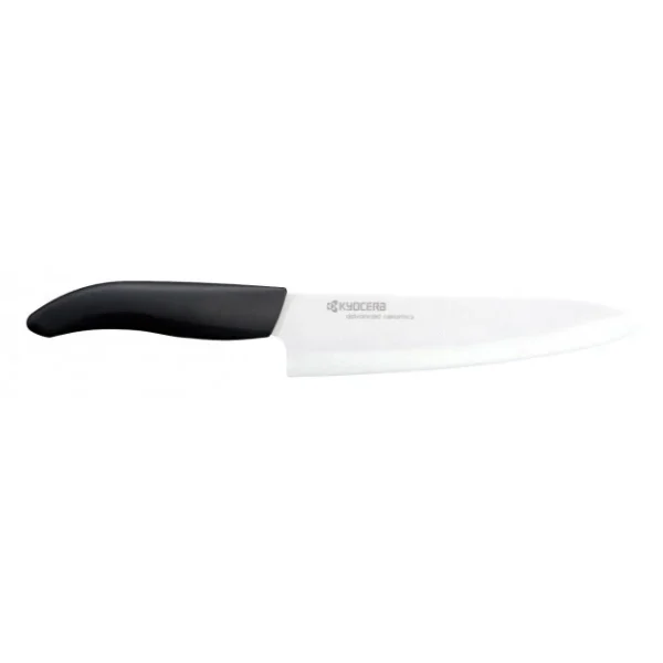 Couteau Du Chef Lame Céramique 18 Cm Kyocera Noir en solde 1