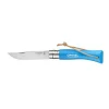 Couteau N°7 Baroudeur Cyan Colorama Opinel Acheter 11