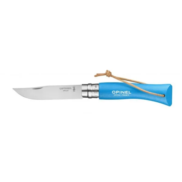 Couteau N°7 Baroudeur Cyan Colorama Opinel Acheter 1