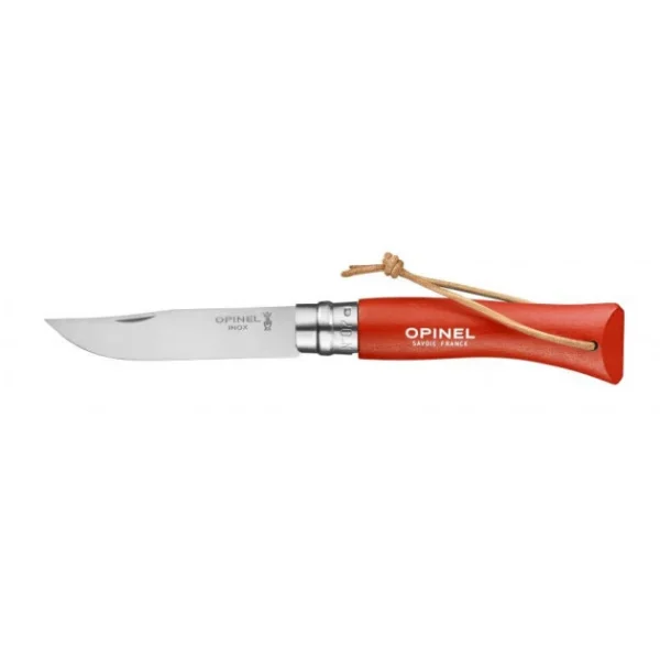 pas cher en vente Couteau N°7 Baroudeur Orange Colorama Opinel 1