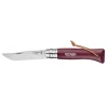 magasin Couteau N°8 Baroudeur Grenat Colorama Opinel 16