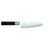 De Qualité Couteau Santoku 16,5 Cm Wasabi Black Kai 5