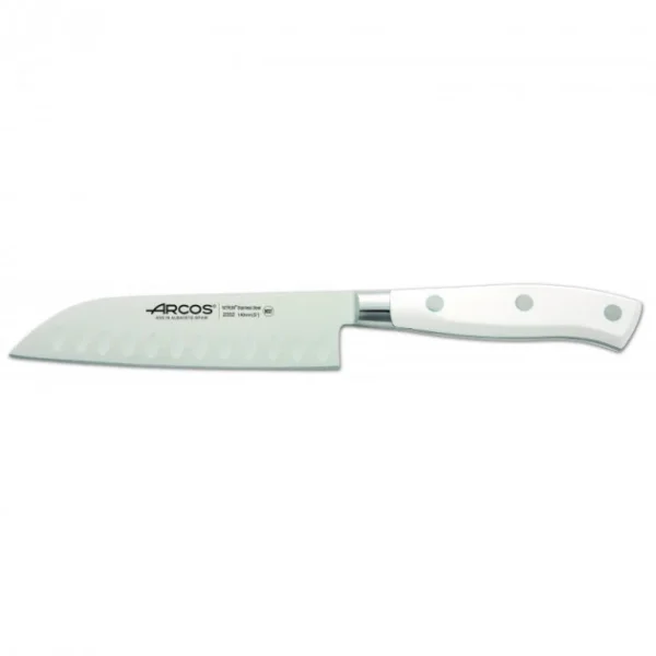 Boutique Couteau Santoku Alvéolé 14 Cm Arcos RIVIERA Blanc 1