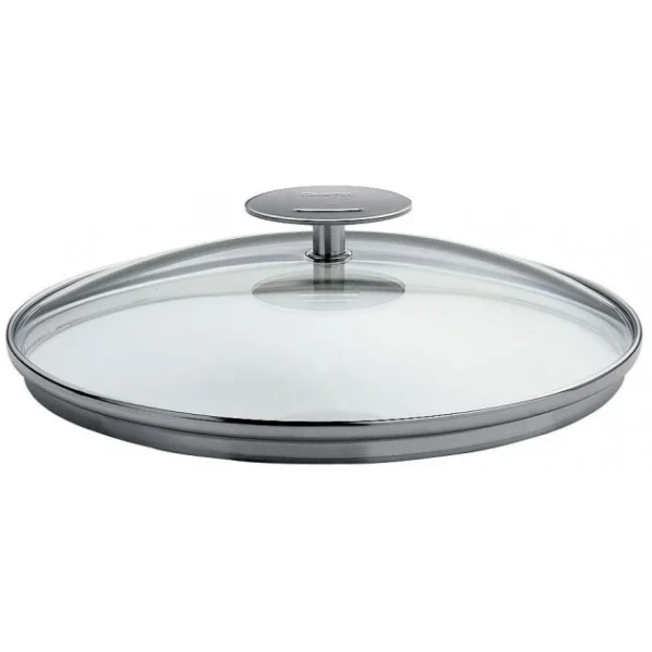 Couvercle En Verre Bombé Platine Ø 16 Cm Cristel meilleur cadeau 1