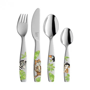 Vente Couverts Enfant Inox Jungle 4 Pièces Zwilling 16