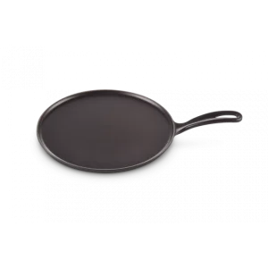 Crêpière En Fonte 27 Cm Noir Mat Avec Spatule & Râteau Le Creuset marques pas cher 15