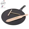 Crêpière Fonte Émaillée 30 Cm Noir Avec Accessoires Chasseur vente luxe pas cher 7