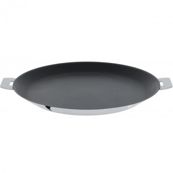 Crêpière Mutine Ø 30 Cm Manche Amovible Anti-Adhésive Inox Cristel destockage 1