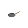 Crêpière Ø 28 Cm Fonte Noire Manche Bois Staub grande promotion 16