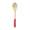 Cuillère De Cuisine Ajourée Bambou 30 Cm Rouge Pebbly Retour Facile et Gratuit 10