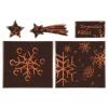 soldes ligne Décoration De Bûche De Noël Chocolat Joyeuses Fêtes (x1) Florensuc 5