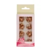 grossiste en ligne Décoration Gâteau Etoiles Bronze En Pâte à Sucre Funcakes (x24) 5