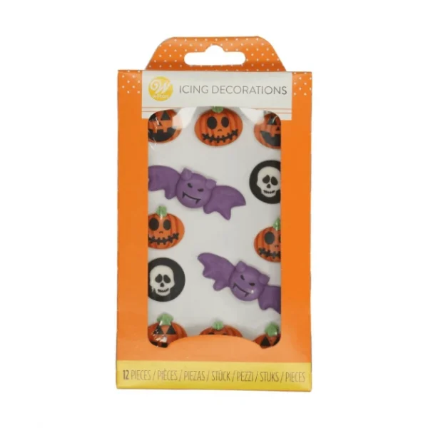 vente à bas prix Décoration Gâteau Halloween En Glace Royale 12 Pièces Wilton 1