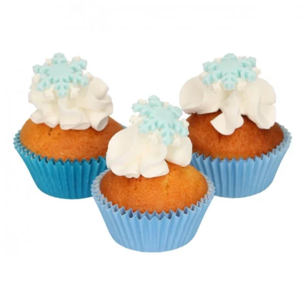 Décors En Pâte à Sucre Flocons De Neige (x12) Funcakes soldes 4