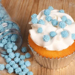 dernières Décors En Sucre Mimosa Bleu 45g Funcakes 6