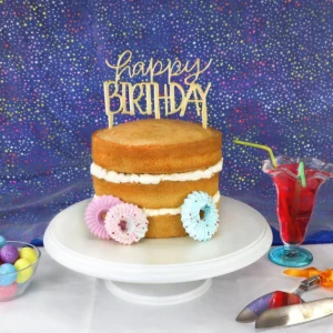 achat pas cher Découpoir Cake Topper Happy Birthday Moderne 16,5 X 15 Cm PME 6