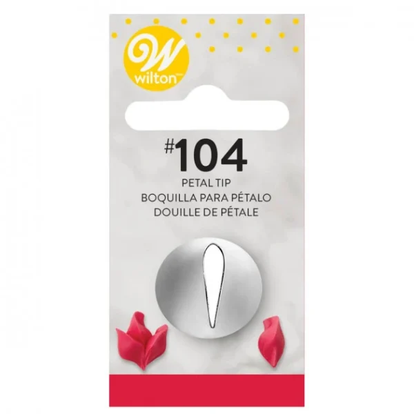 Douille Pâtissière Effet Pétales De Roses Wilton (n°104) Inox pas cher 3