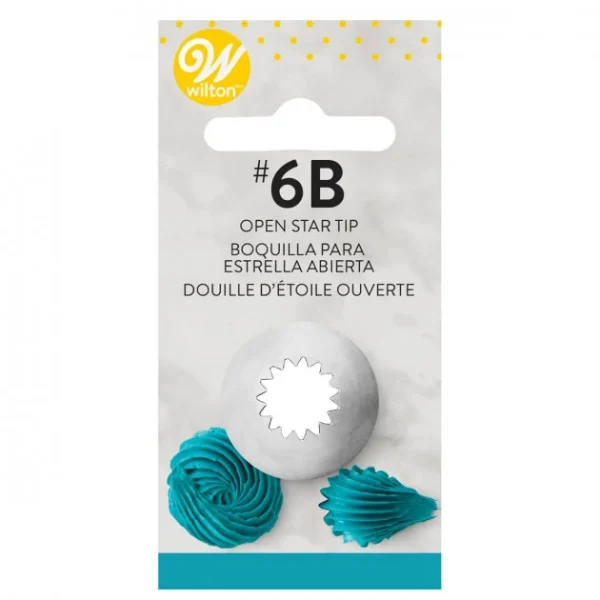 en vente Douille Pâtissière Etoile Ouverte (n°6B) Wilton 3