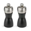 Duo Moulin à Poivre Et à Sel Fidji 12 Cm Noir-Inox Peugeot boutique en ligne 14