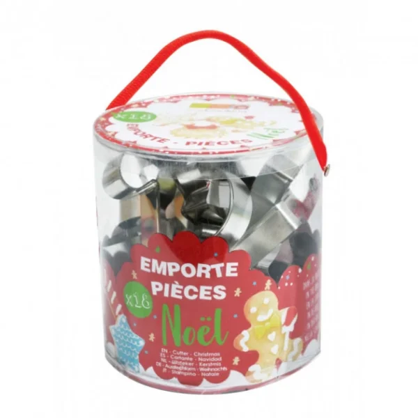 Emporte-pièces Noël (x18) Scrapcooking Meilleur Prix Garanti 1