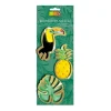 marque pas cher Emporte-Pièces Toucan, Ananas, Feuille Tropicale Inox X3 Scrapcooking 8