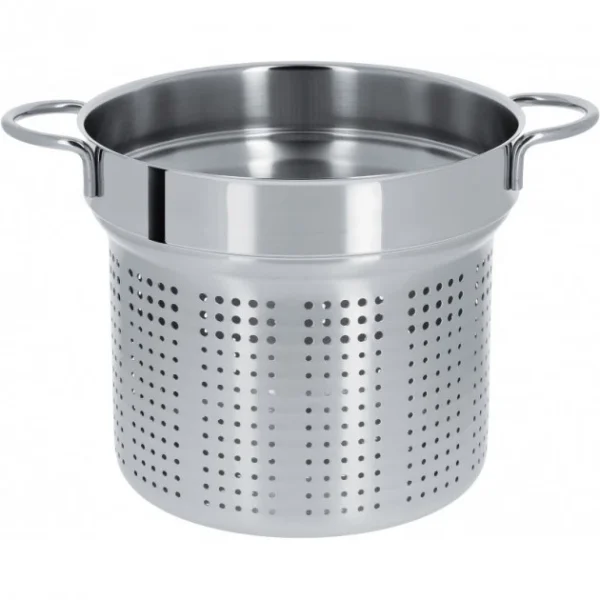 marque moins cher Ensemble Cuiseur à Pâtes Mutine Ø 22 Cm Manche Fixe Inox Cristel 3