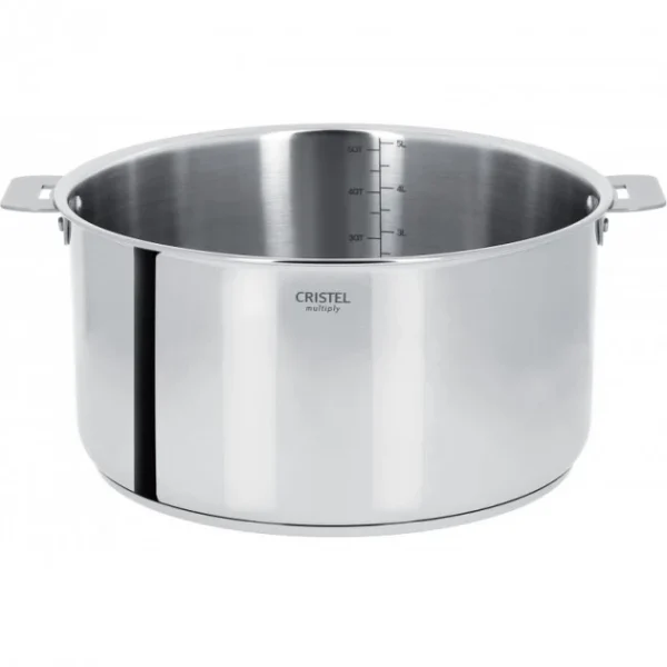 en ligne Faitout Casteline Ø 22 Cm Manche Amovible Inox Cristel 1