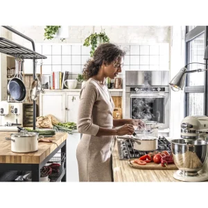 à prix d'occasion Faitout Émaillé 24cm Crème KitchenAid 9