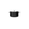 comparez les prix Faitout Émaillé 24cm Noir Onyx KitchenAid 19