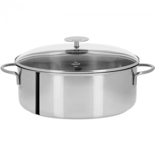 Faitout Mutine Ø 24 Cm Manche Fixe Inox Cristel excellent qulity 1