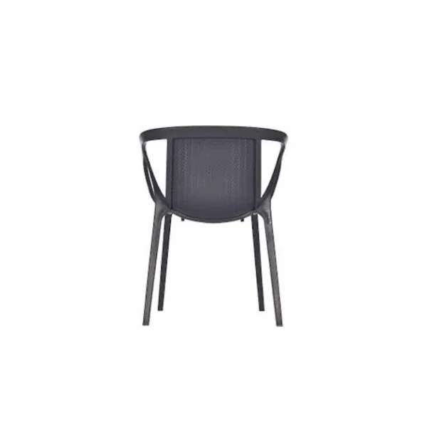 Fauteuil En Polypropylène Effet Chevrons Hop Anthracite Ezpeleta pas cher en vente 1