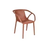 achat Fauteuil En Polypropylène Effet Chevrons Hop Terracotta Ezpeleta 7