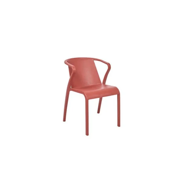 mode Fauteuil En Polypropylène Fado Brique Ezpeleta 1