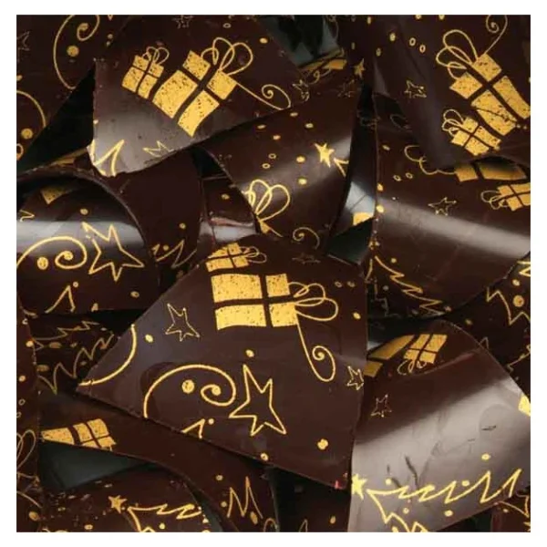 Paiement sécurisé Feuille Transfert Chocolat Cadeaux 250×400 Mm (x3) Florensuc 1