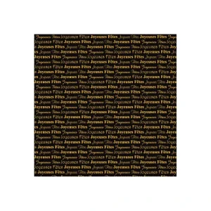 comparez les prix Feuille Transfert Chocolat Motif Joyeuses Fêtes 250×400 Mm (x3) Florensuc 10