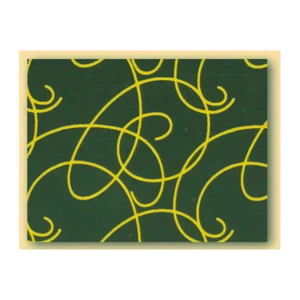 grossiste en ligne MALLARD FERRIERE Feuilles De Transfert Chocolat Arabesques Jaunes 34 X 26,5 Cm (x10) 1