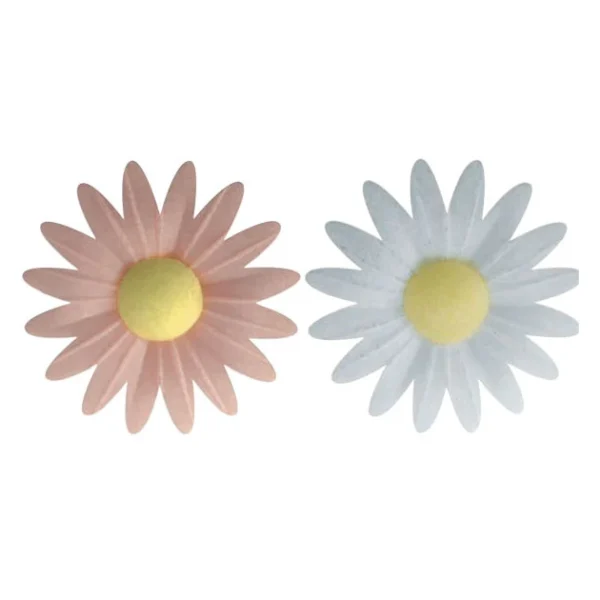 magasin Fleur Azyme Bio Marguerite Rose Et Blanche 4,5 Cm X10 Florensuc 3