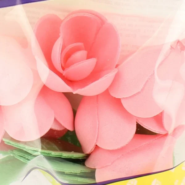 shopping pas cher FLORENSUC Fleurs De Roses X6, Grandes Feuilles X12 – En Azyme 3