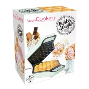 Gaufrier Bubble Waffle Scrapcooking site pas cher 6