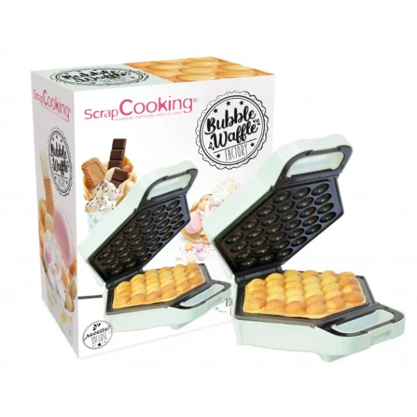 Gaufrier Bubble Waffle Scrapcooking site pas cher 1