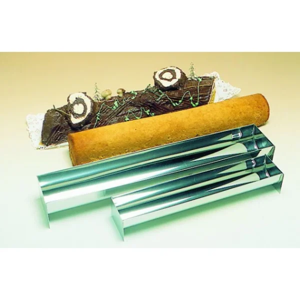 MALLARD FERRIERE Gouttière à Bûche Inox 50 X 7 Cm Top ventes 1