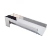 magasin pas cher Gouttière à Bûche Triangulaire Démontable Inox 30.4 X 8.4 X 6.6 Cm De Buyer 5