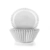 vente pas cher Grande Caissette Cupcake Blanc Ø 7,5 Cm X H 4 Cm (x100) Ibili 5