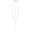 boutique en ligne Grille Poisson Nickel 45 X 14 Cm Ibili 7