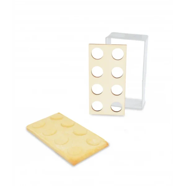 Kit Biscuit Brique 9,4 Cm Scrapcooking magasin pour 3