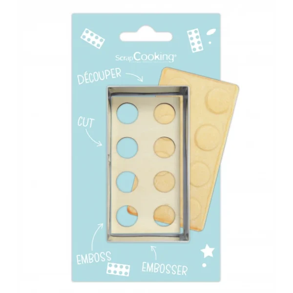 Kit Biscuit Brique 9,4 Cm Scrapcooking magasin pour 1