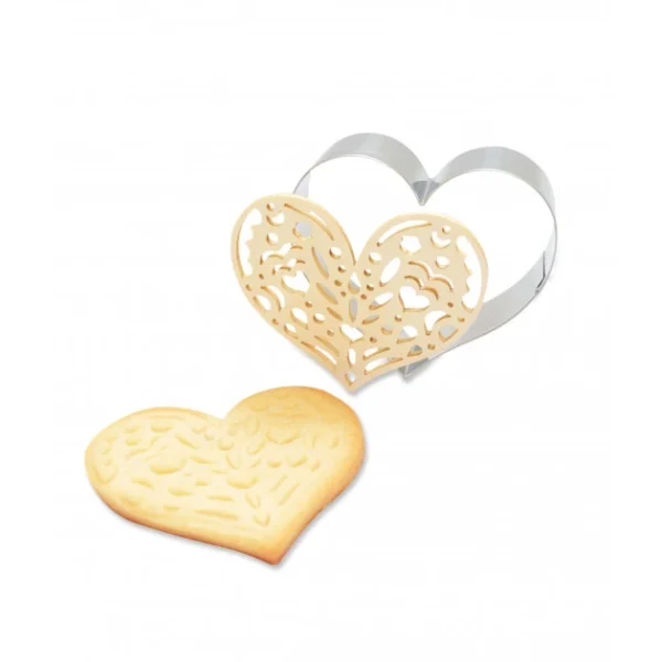 Kit Biscuit Cœur 7,6 Cm ScrapCooking Livraison gratuite 3