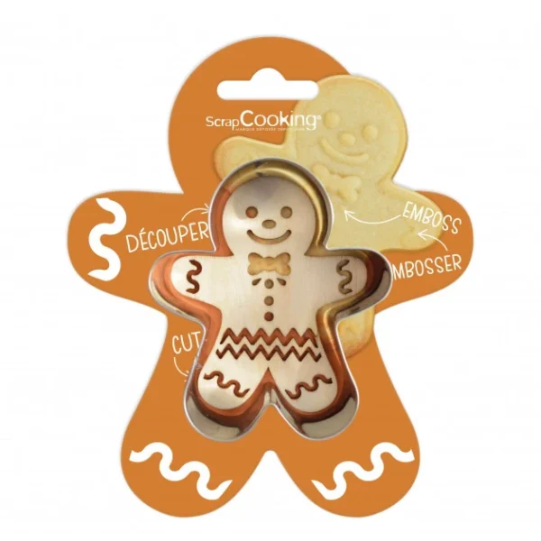 Kit Biscuit De Noël Bonhomme 8,7 Cm Scrapcooking en ligne officielle 1