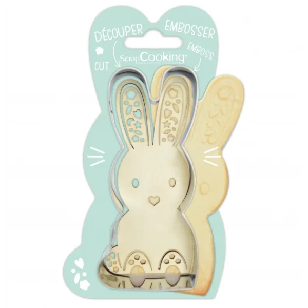 Kit Biscuit Lapin 10,3 Cm Scrapcooking de garantie authentique 1